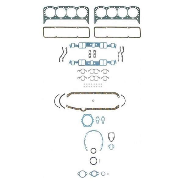 Fel-Pro FEL260-1000 Engine Gasket Set for Small Block Chevy 1962-1979 GM FEL260-1000 - main
